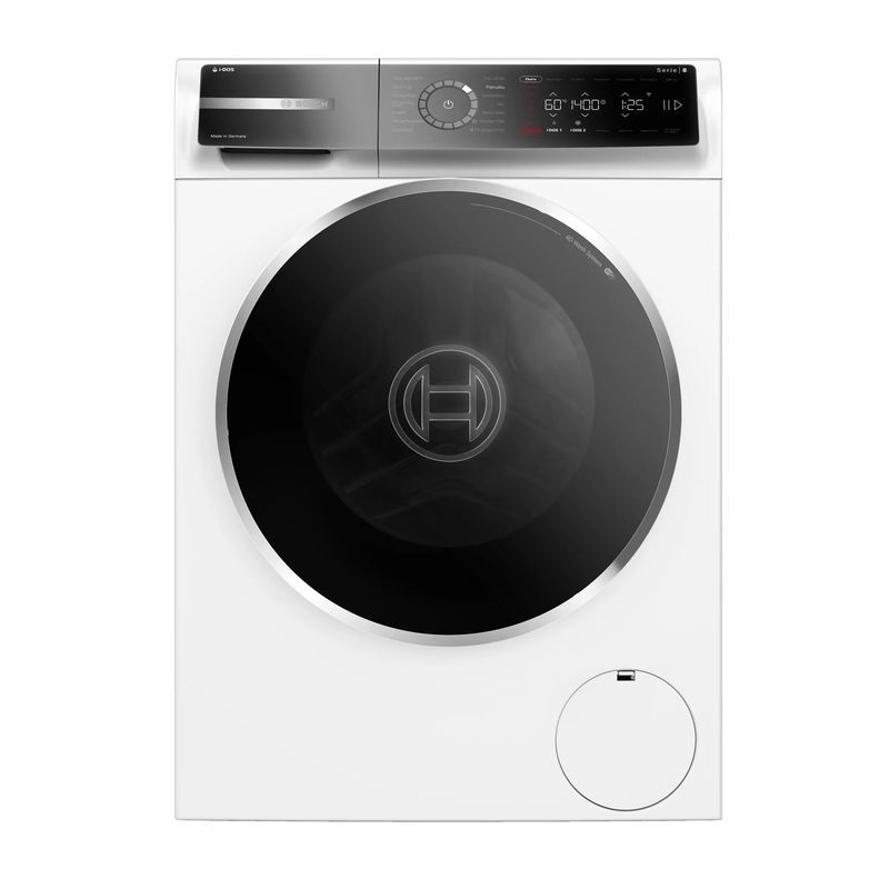Bosch WGB254A1TR Serie 8 Çamaşır Makinesi 10 kg 1400 dev./dak., Beyaz