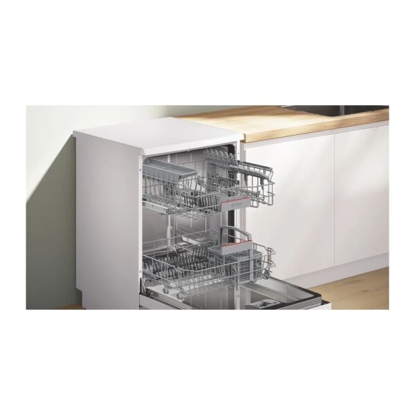 Bosch SMS4EKW63T 6 Programlı 13 Kişilik Beyaz Bulaşık Makinesi