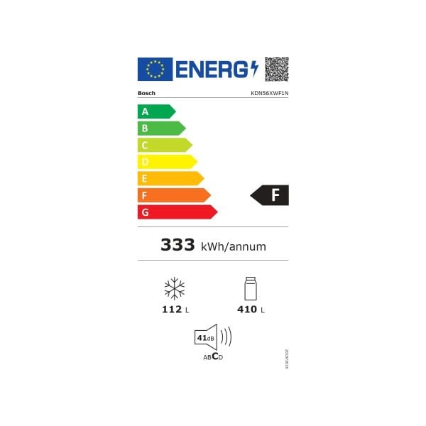 Bosch KDN56XWF1N 522 Lt No-Frost Buzdolabı(TEŞHİR)