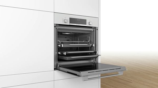 Bosch HBJ558YW5T Serie 6 Ankastre Fırın 60 x 60 cm Beyaz