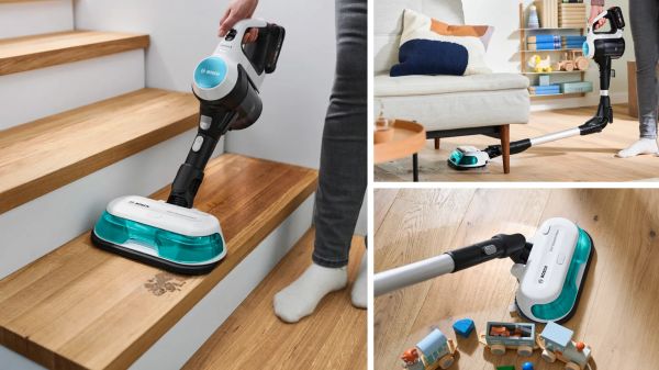 Bosch BCS71HYG1 ProHijyenik Aqua White Dikey Süpürge
