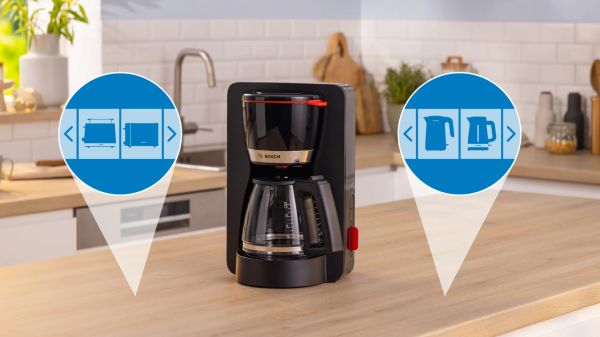 Bosch TKA4M233 Filtre Kahve Makinesi MyMoment Siyah