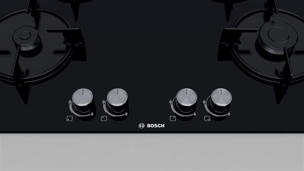 Bosch PNP7B6O10O Seri 4 Gazlı Ocak 75 cm Siyah