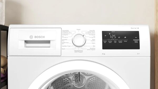 Bosch WTH22200TR Serie 4 Isı Pompalı Kurutma Makinesi 8 kg