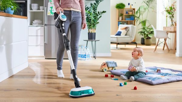 Bosch BCS71HYG1 ProHijyenik Aqua White Dikey Süpürge(AÇILMIŞ KUTU OUTLET)