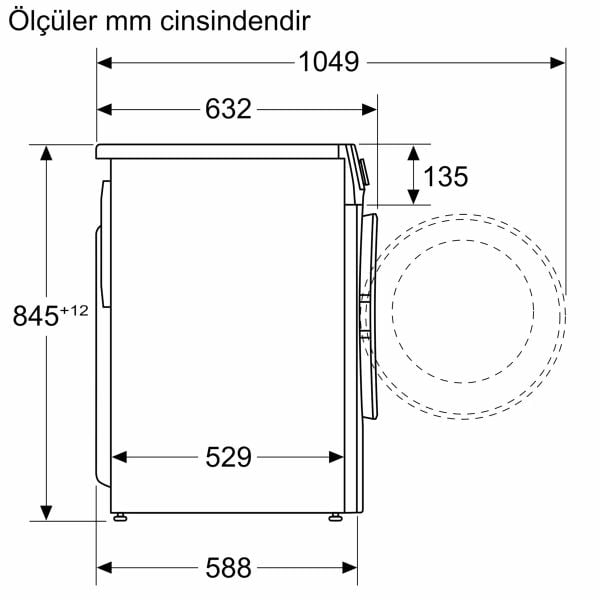 Bosch WGA25202TR Serie 4 Çamaşır Makinesi 10 kg