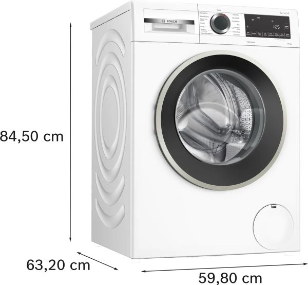 Bosch WGA25202TR Serie 4 Çamaşır Makinesi 10 kg