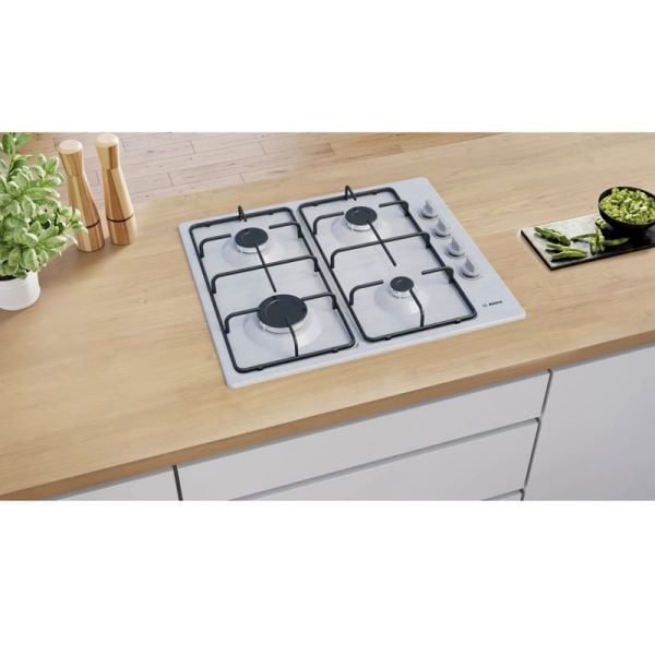 Bosch PBP6C5K80O Serie 2 Gazlı Ocak 60 cm Paslanmaz çelik