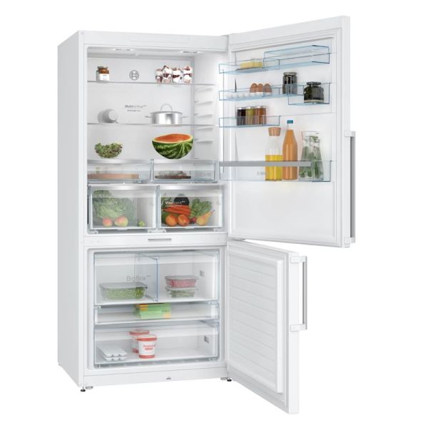 Bosch KGP86FWC0N Serie 8 Alttan Donduruculu Buzdolabı 186 x 86 cm Beyaz, Total No Frost