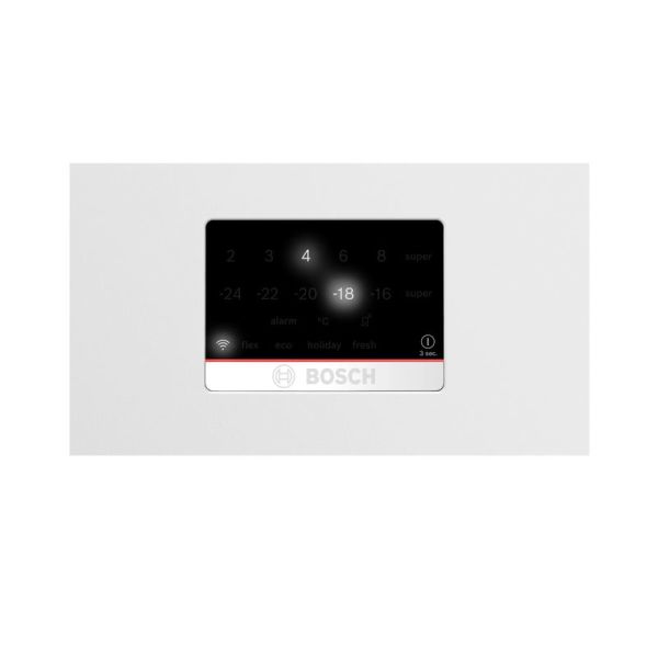 Bosch KGP86FWC0N Serie 8 Alttan Donduruculu Buzdolabı 186 x 86 cm Beyaz, Total No Frost