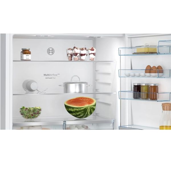 Bosch KGP86FWC0N Serie 8 Alttan Donduruculu Buzdolabı 186 x 86 cm Beyaz, Total No Frost