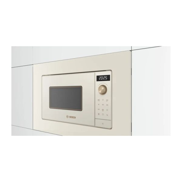 Bosch BEL623MP3 Serie 2 Ankastre Mikrodalga NeoKlasik, İnci beyazı
