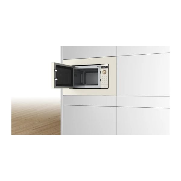 Bosch BEL623MP3 Serie 2 Ankastre Mikrodalga NeoKlasik, İnci beyazı
