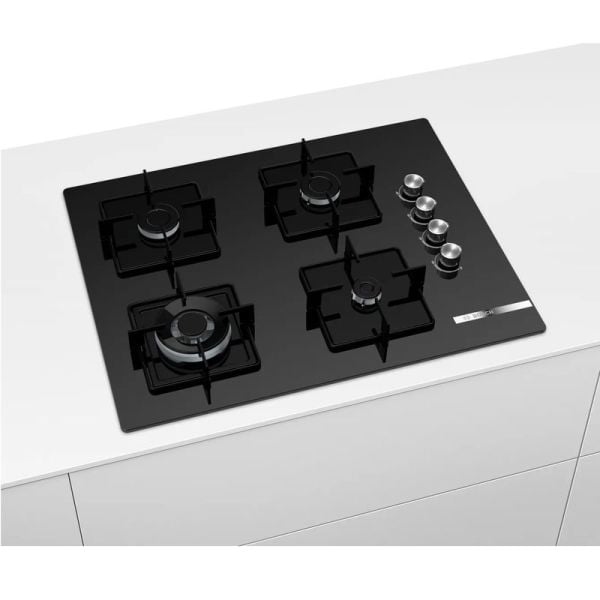 Bosch POH7C6O12O 67 cm Siyah Cam Ankastre Ocak