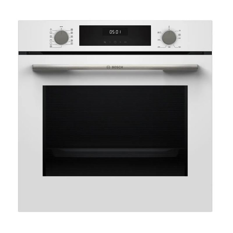 Bosch HUA717BV0T Serie 4 Buhar Destekli Ankastre Fırın 60 x 60 cm Beyaz