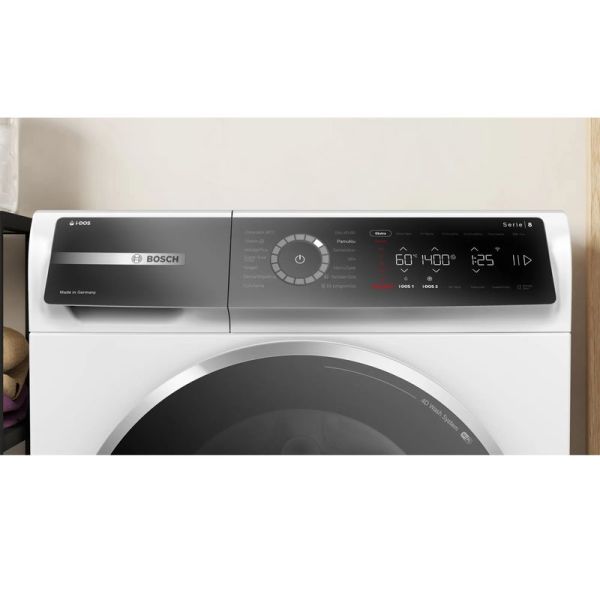 Bosch WGB254A1TR Serie 8 Çamaşır Makinesi 10 kg 1400 dev./dak., Beyaz