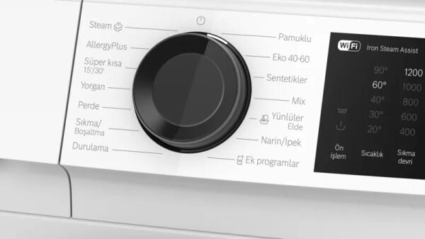 Bosch WGK242Z0TR Serie 6 Çamaşır Makinesi 9 kg maks. 1200 dev./dak.