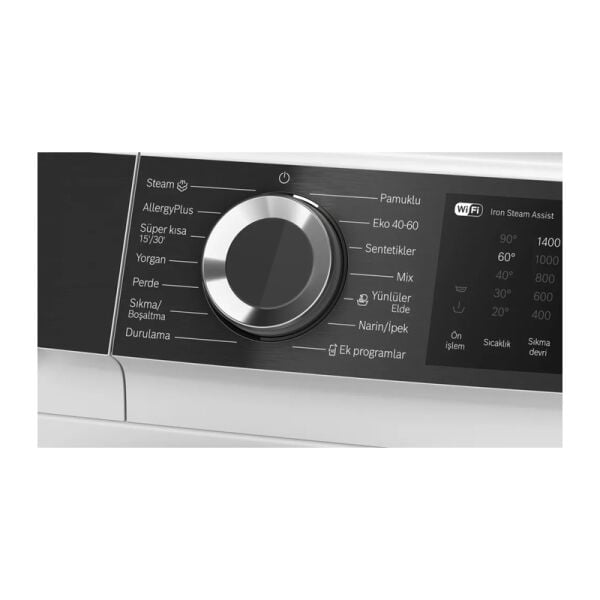 Bosch WGK264Z0TR 11 Kg 1400 Devir Beyaz Çamaşır Makinesi