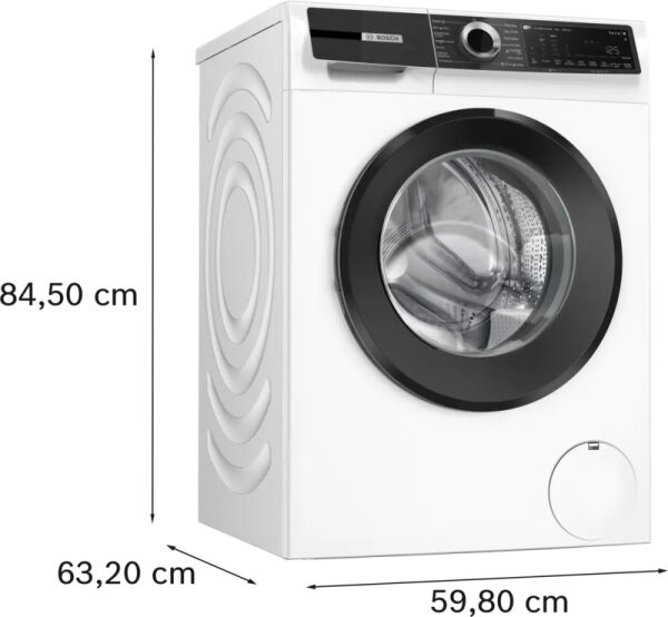 Bosch WGK244Z0TR 9 Kg 1400 Devir Beyaz Çamaşır Makinesi