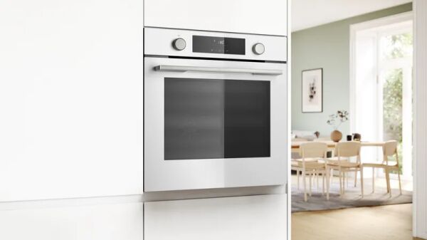 Bosch HUA736EV0T 76 Lt Buhar Destekli Beyaz Ankastre Fırın
