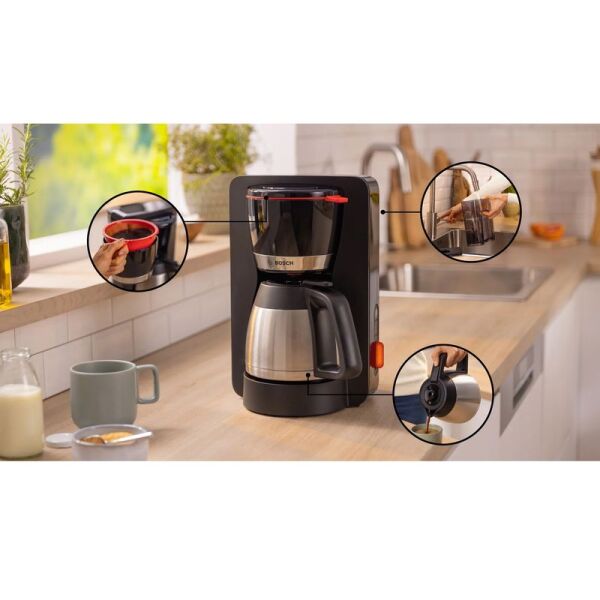Bosch TKA6M273 Siyah Filtre Kahve Makinesi