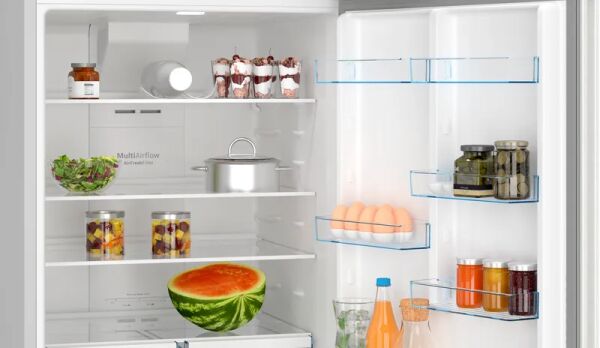 Bosch KDN76XIE1N Serie 4 Üstten Donduruculu Buzdolabı 186 x 75 cm Kolay temizlenebilir Inox