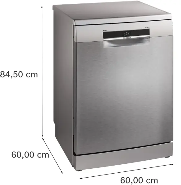 Bosch SMS6EMI63T Serie 6 Solo Bulaşık Makinesi 60 cm Kolay Temizlenebilir Inox