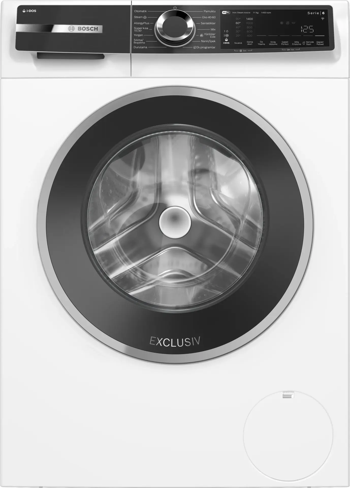 Bosch WGK264F0TR Serie 6 Çamaşır Makinesi 11 kg maks. 1400 dev./dak.