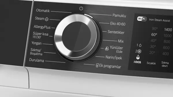 Bosch WGK264F0TR Serie 6 Çamaşır Makinesi 11 kg maks. 1400 dev./dak.