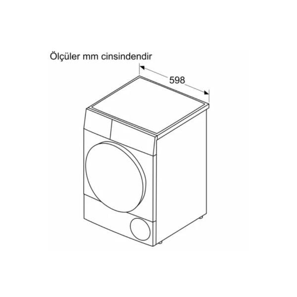 Bosch WQG241A0TR Serie 6 Isı Pompalı Kurutma Makinesi
