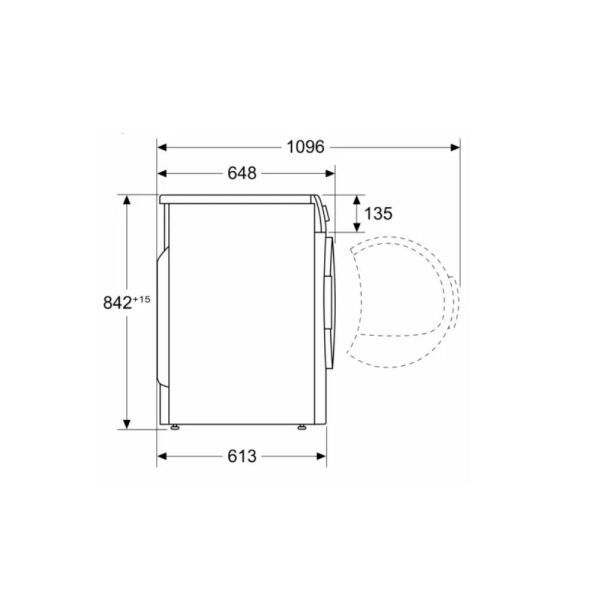Bosch WQG241A0TR Serie 6 Isı Pompalı Kurutma Makinesi