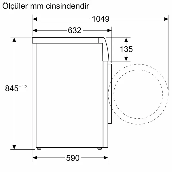 Bosch WGK252Z1TR Serie 6 Çamaşır Makinesi 10 kg