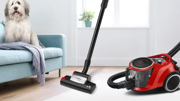 Bosch BGC41PET Serie 6 Toz torbasız Süpürge ProAnimal Kırmızı