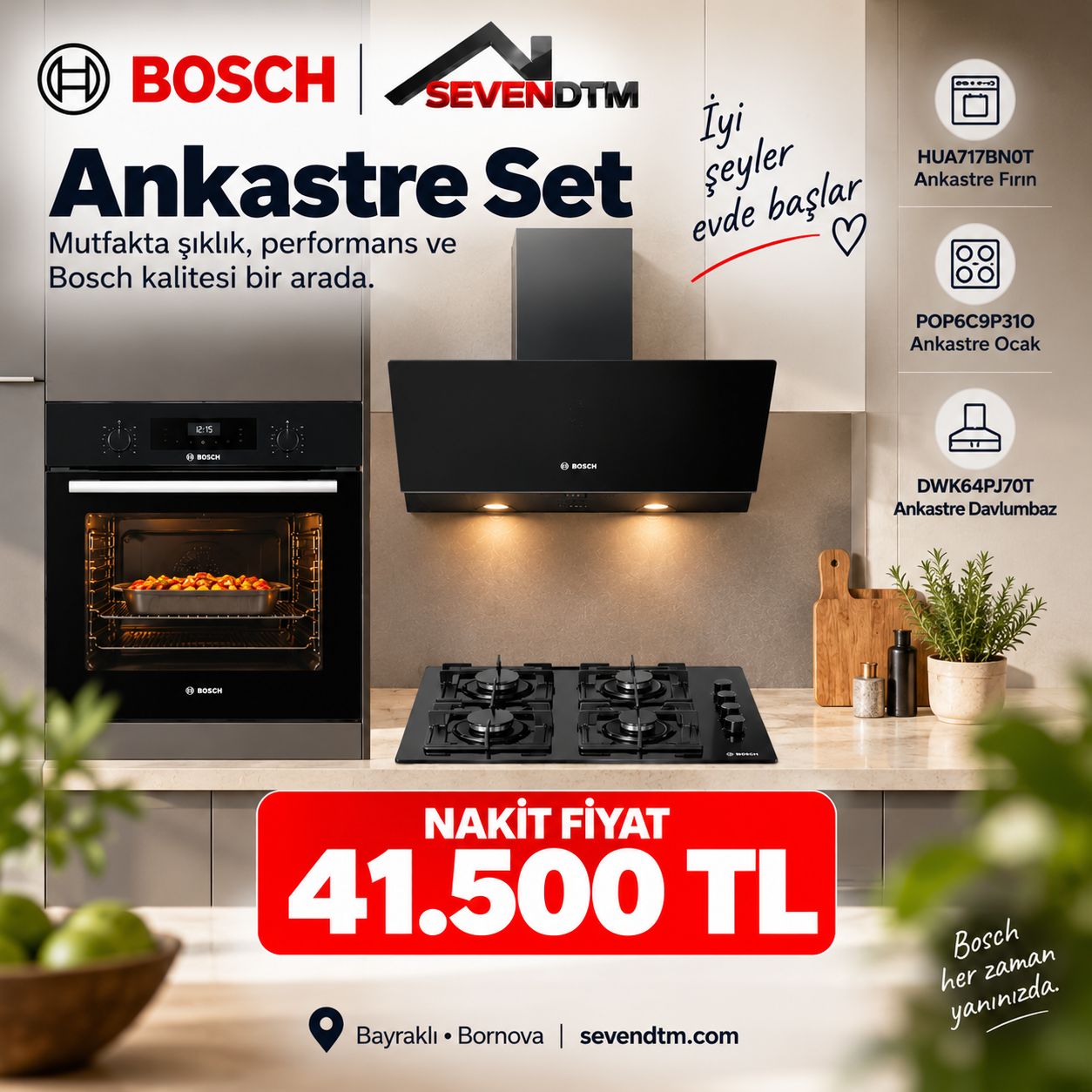 Bosch Ankastre Set-1