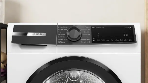Bosch WQK242C0TR Serie 6 Isı Pompalı Kurutma Makinesi 9 kg