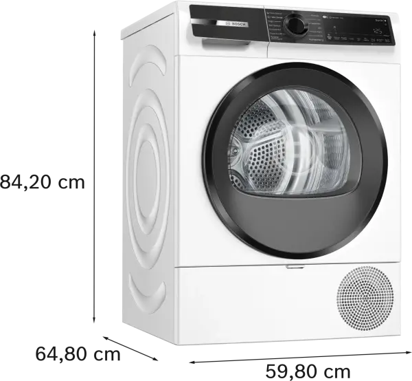 Bosch WQK242C0TR Serie 6 Isı Pompalı Kurutma Makinesi 9 kg