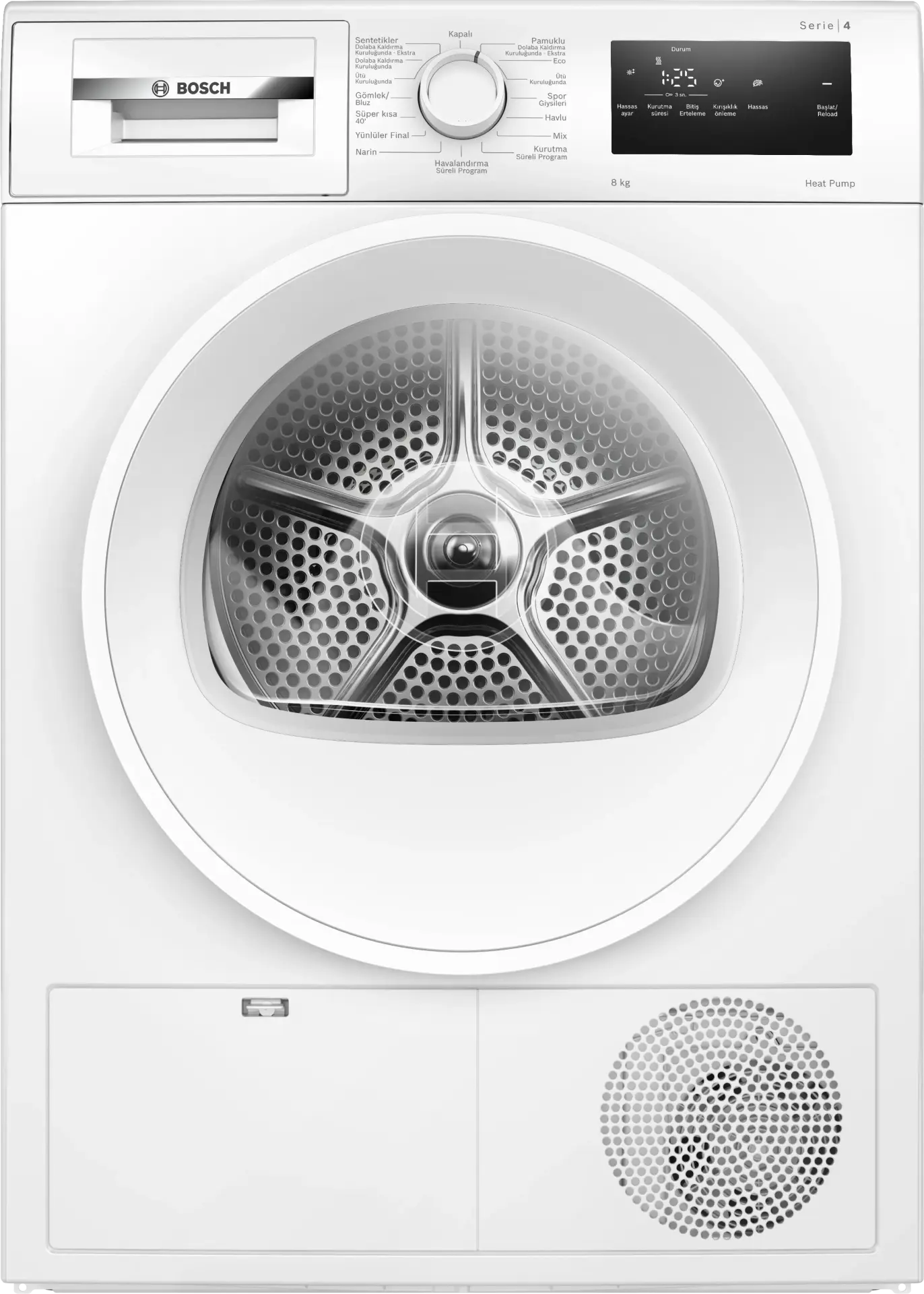 Bosch WTH22202TR Serie 4 Isı Pompalı Kurutma Makinesi 8 kg