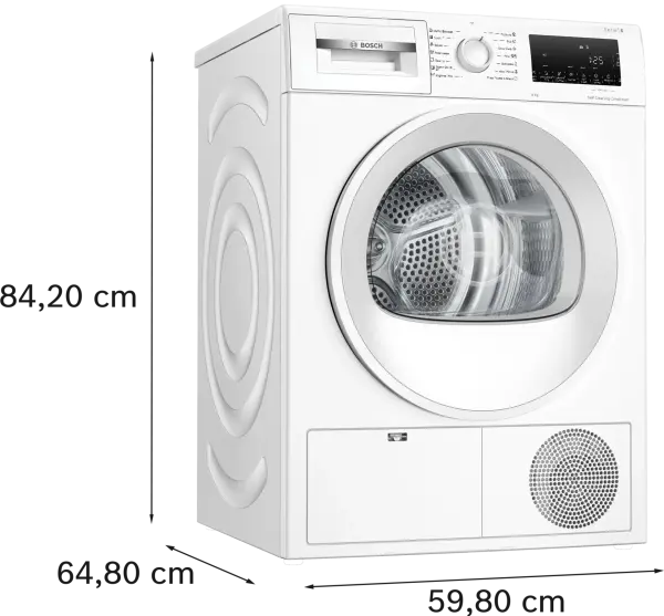 Bosch WTH22202TR Serie 4 Isı Pompalı Kurutma Makinesi 8 kg