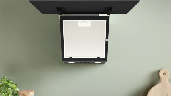 Bosch DWK63PJ61T Serie 2 Duvar Tipi Davlumbaz Siyah Cam