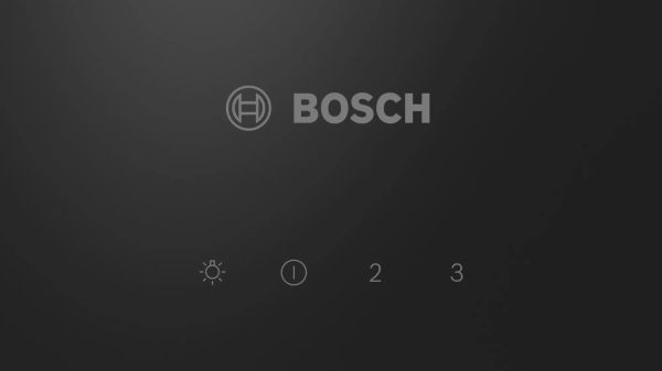 Bosch DWK63PJ61T Serie 2 Duvar Tipi Davlumbaz Siyah Cam
