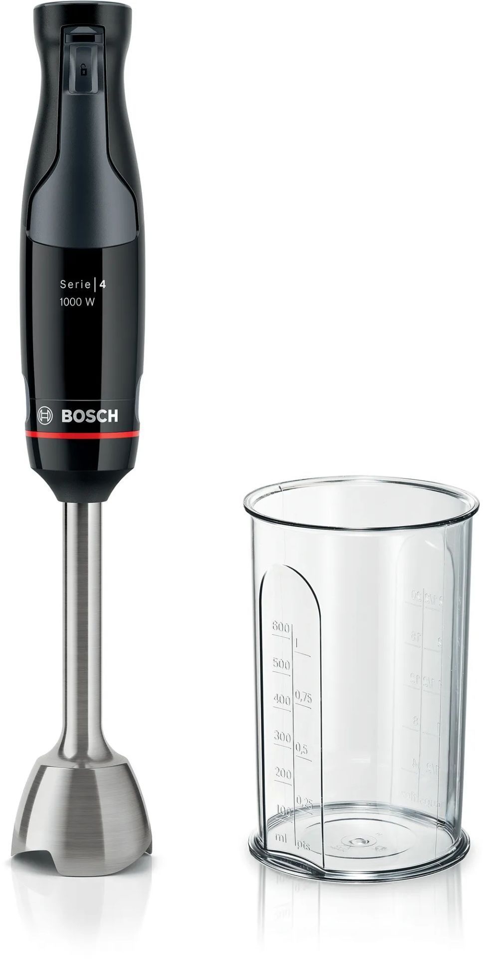 Bosch MSM4B610 Serie 4 El Blenderı ErgoMaster 1000 W Siyah, Antrasit