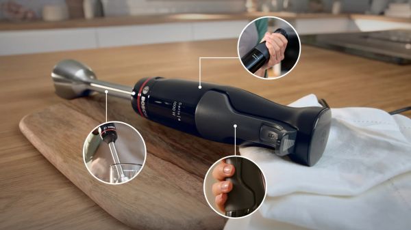 Bosch MSM4B610 Serie 4 El Blenderı ErgoMaster 1000 W Siyah, Antrasit