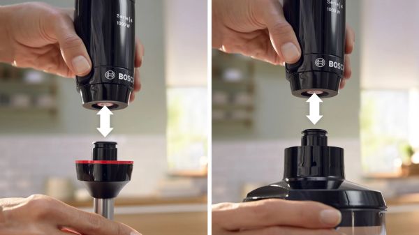 Bosch MSM4B624 Serie 4 El Blenderı ErgoMaster 1000 W Siyah, Antrasit