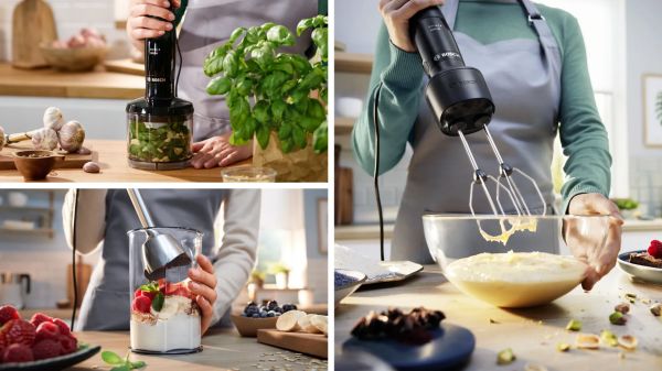 Bosch MSM4B624 Serie 4 El Blenderı ErgoMaster 1000 W Siyah, Antrasit