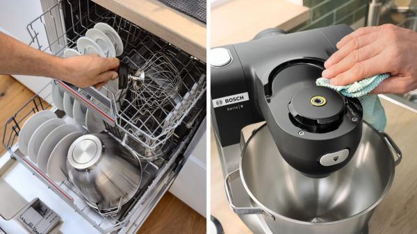 BOSCH MUMS6ZS00 Mutfak Şefi  Siyah paslanmaz çelik