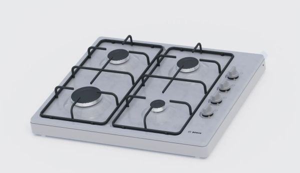 Bosch PBP0C5K80O Serie 2 Set Üstü Gazlı Ocak 60 cm Paslanmaz çelik