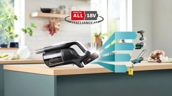 Bosch BCS1041WAC Şarjlı Süpürge Unlimited 10 Beyaz