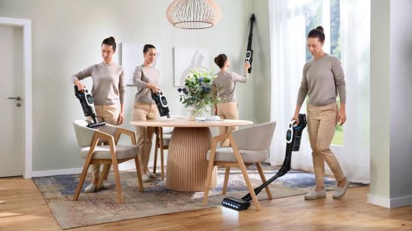 Bosch BCS1041WAC Şarjlı Süpürge Unlimited 10 Beyaz