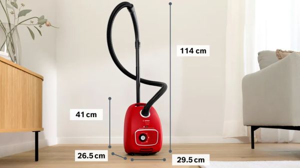 Bosch BGL41PET2H Serie 4 Toz torbalı Süpürge ProAnimal Kırmızı